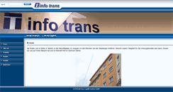 Desktop Screenshot of infotrans.at